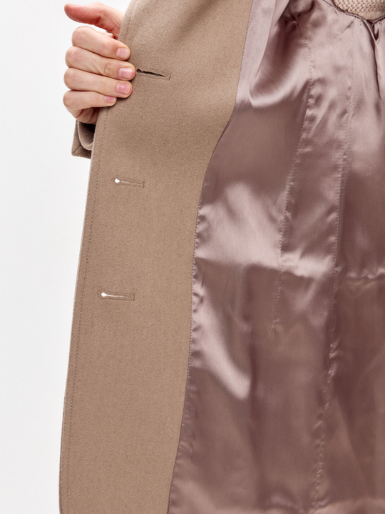 Жакет-пальто из шерсти