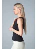 Топ вязаный, майка в рубчик