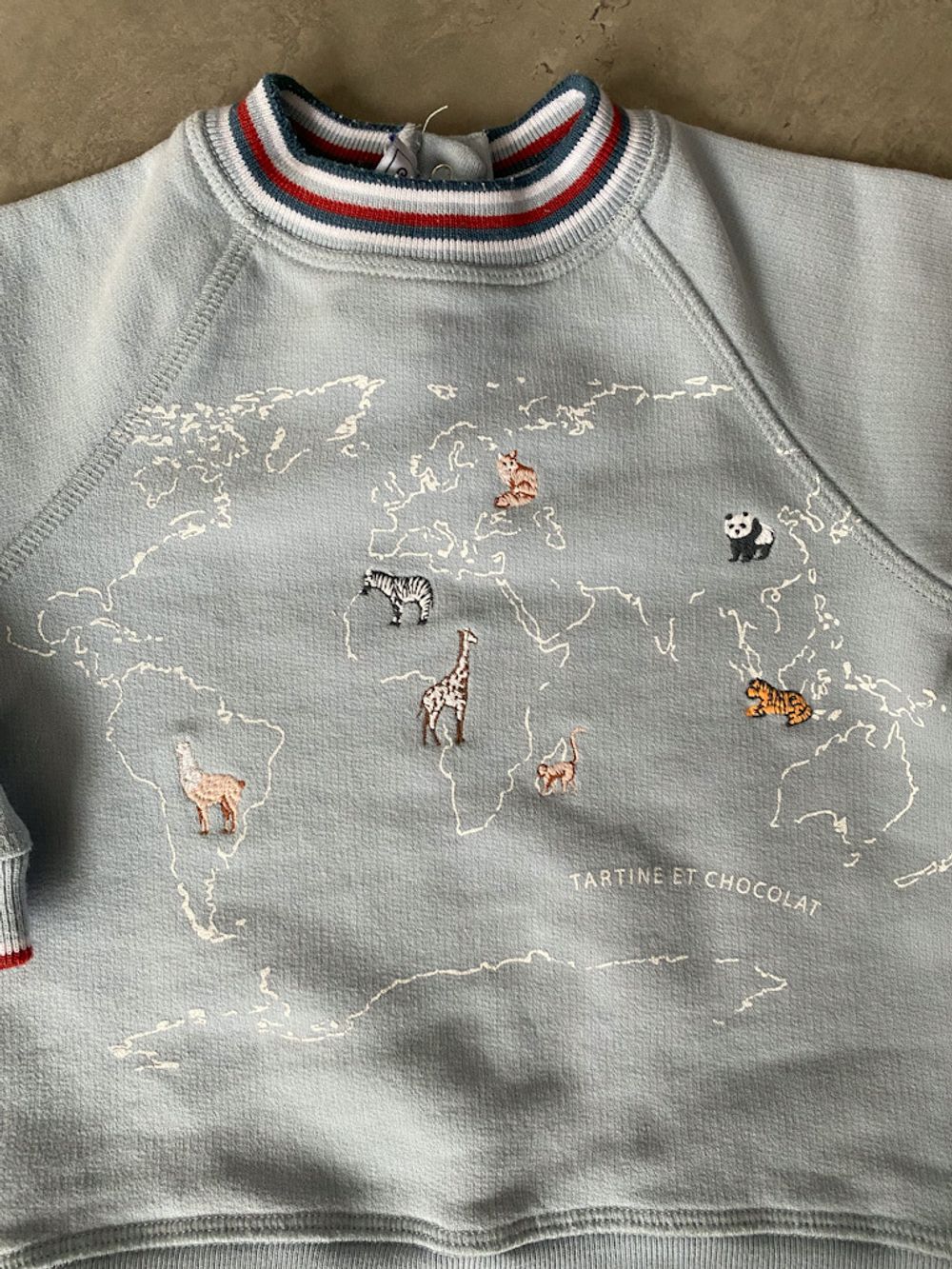 Хлопковый свитшот  Tartine et Chocolat, 92