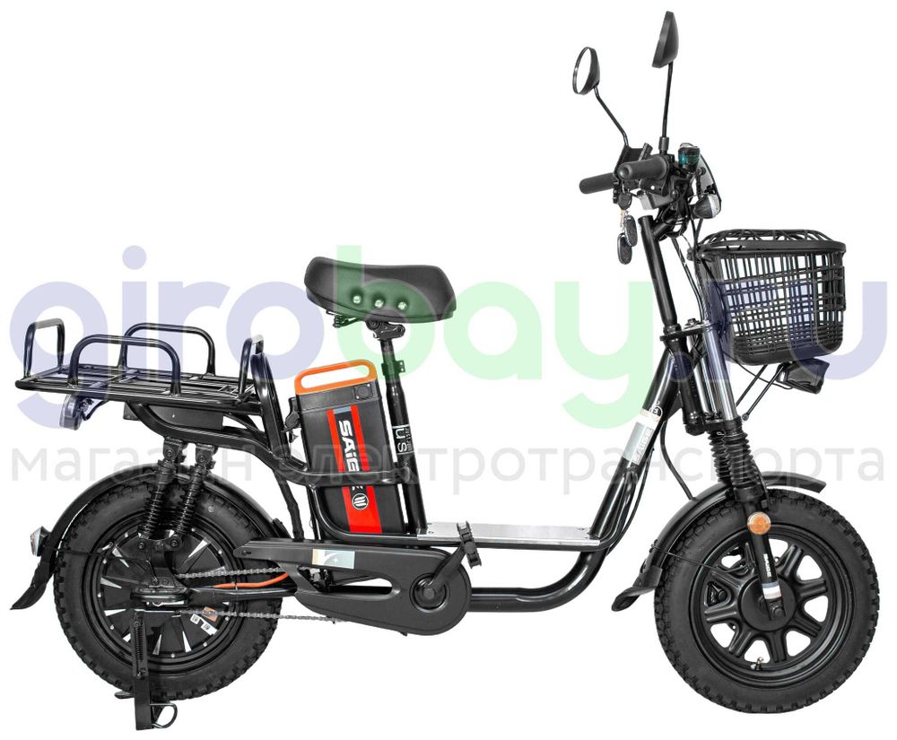 Электровелосипед SAIGE MONSTER GI 240W (60V/40Ah) - с двумя АКБ по 20Ah фото №6