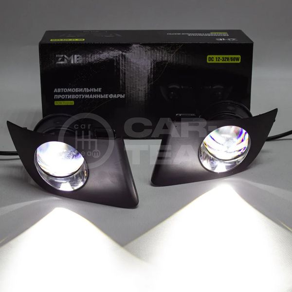 Противотуманные фары (ПТФ) Toyota Prado "ZMB" лазерные с Bi-LED модулем (арт. WD-103)