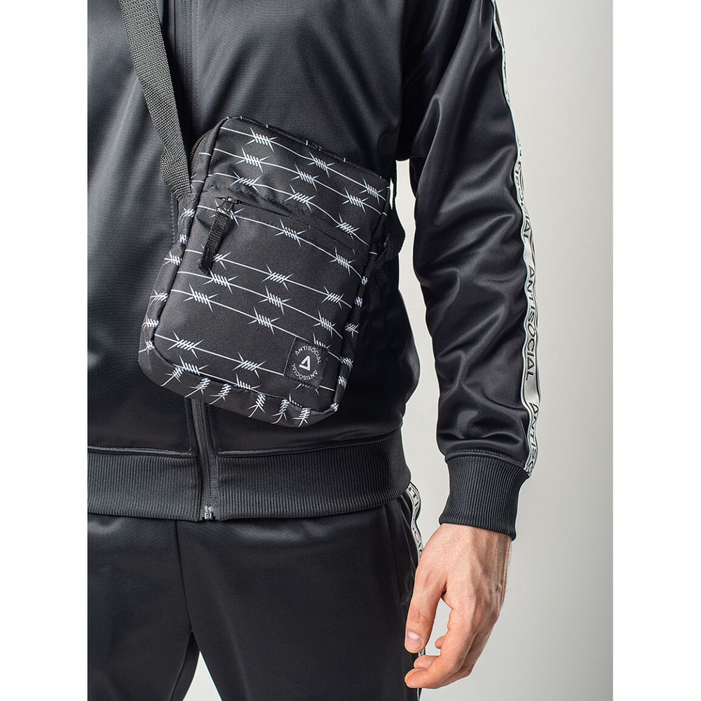 Купить Сумка Antisocial Messenger Колючка Черная Сумка Antisocial Messenger Колючка Черная