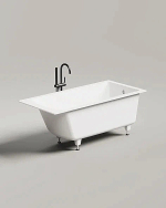 Ванна Salini CASCATA S-sense 104413G 170x70 белая