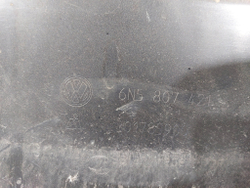 Бампер задний Volkswagen Polo 6 20-нв Б/У Оригинал 6N5807421