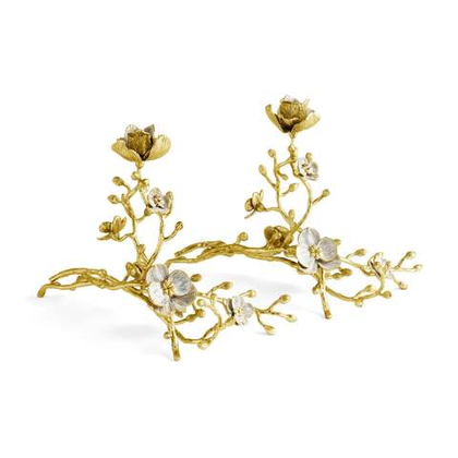 Набор подсвечников Michael Aram Orchid (21 см), 2 шт.