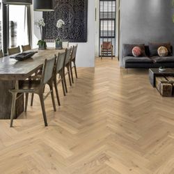 Инженерная доска Kahrs Дуб CC, Дымчатое белое масло Dim White oil