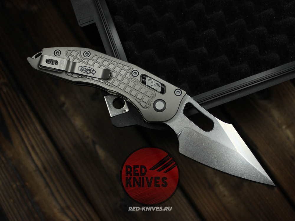 Нож Microtech Stitch FRAG F/P RAM Titanium A+++