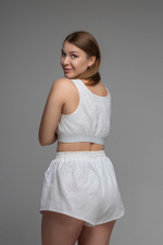 Костюм из хлопка Lovemark white
