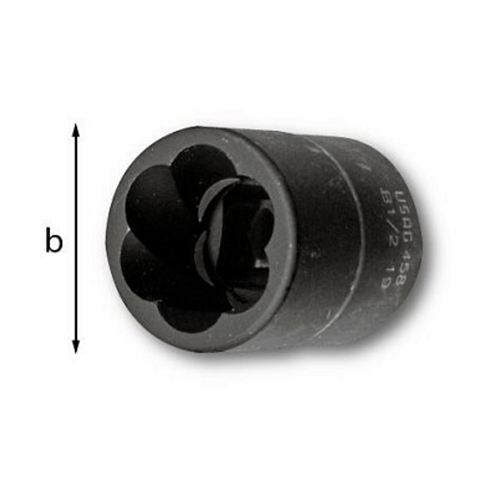 458 B Съемник для сломанных гаек и винтов 12 мм, USAG (Италия)