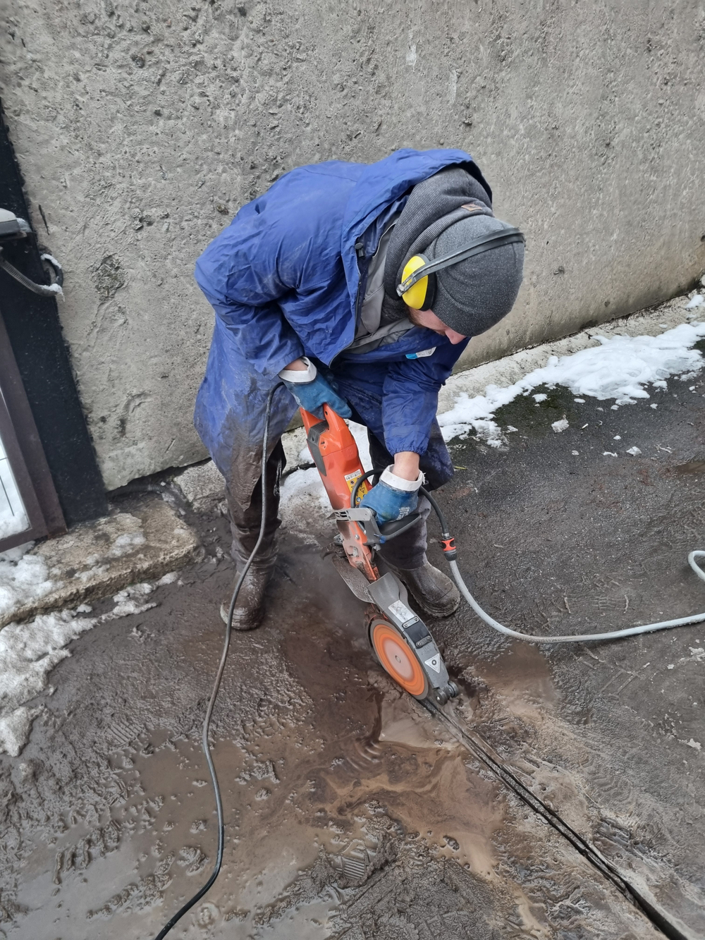 Создание проемов, алмазная резка