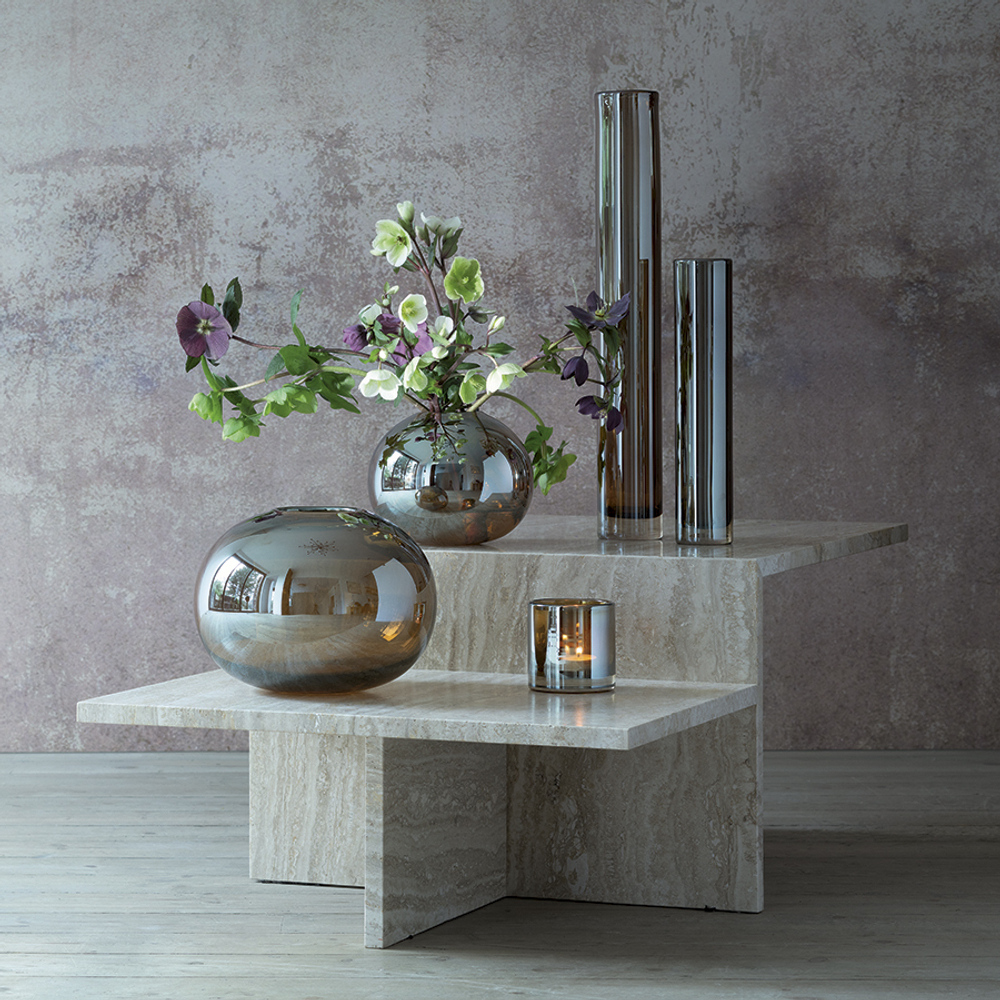 Ваза signature, epoque, 30 см, янтарь