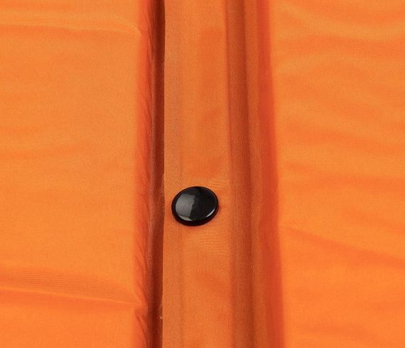 Коврик самонадувающийся с подушкой Helios HS-004P, кнопка для состегивания.