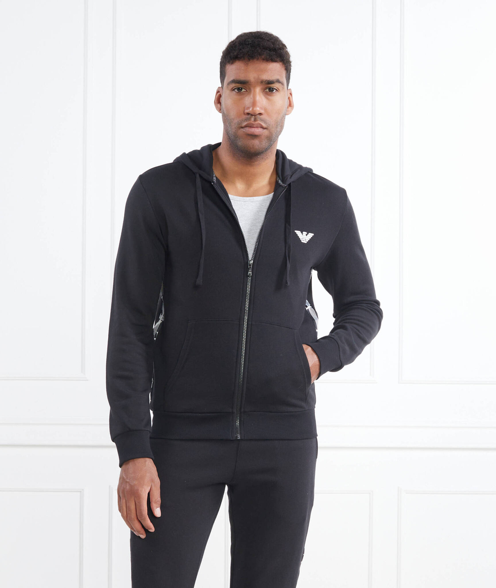 Худи Emporio Armani - черный(111666 3R571)