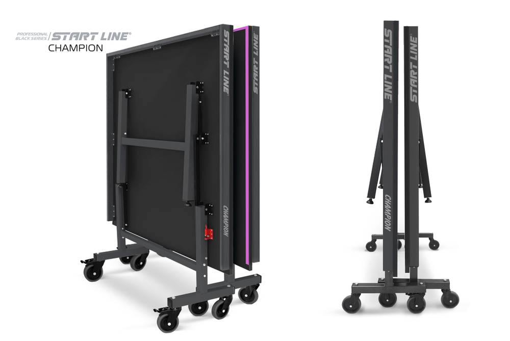 Стол теннисный Champion Black