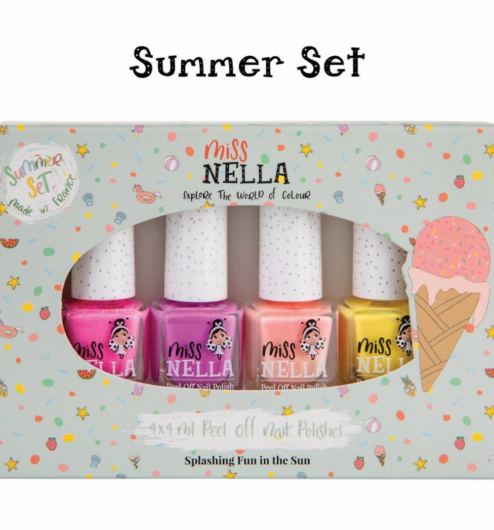 Набор лаков Miss Nella Summer Pack 4шт