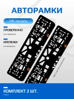 АВТО рамка. Лёха Nissan LOGO ORANGE NL.