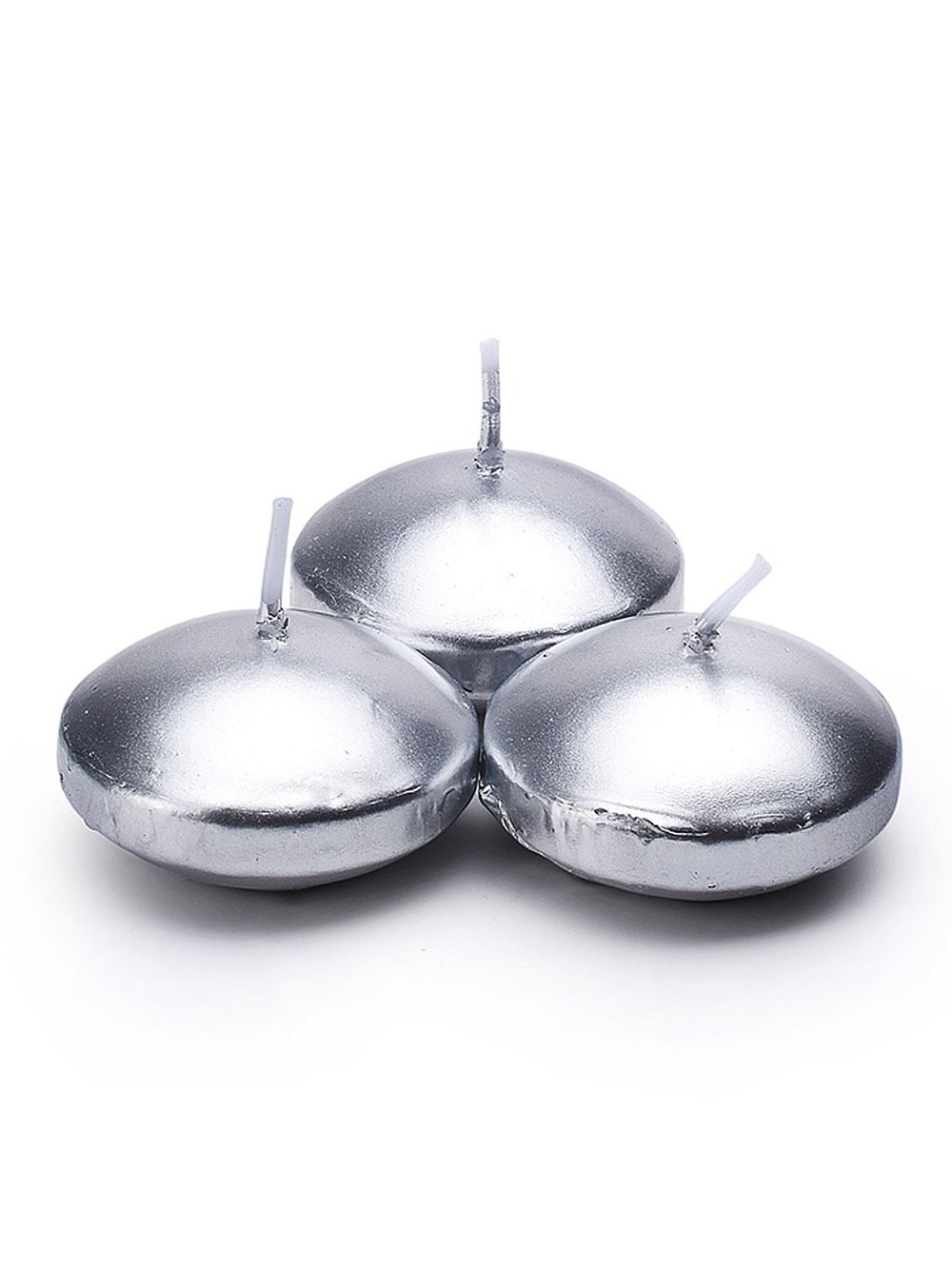 Набор свечей восковых Серебро (00-7085)