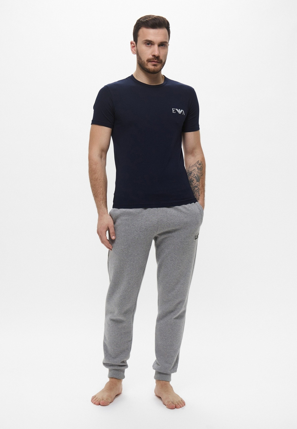 Футболка 2шт/упак мужская EMPORIO ARMANI