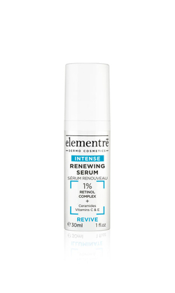 Обновляющая сыворотка с ретинолом 1% RETINOL - RENEWING SERUM 30 ml от Elementrè Dermo Cosmetics, Швейцария, придает коже более свежий и сияющий вид