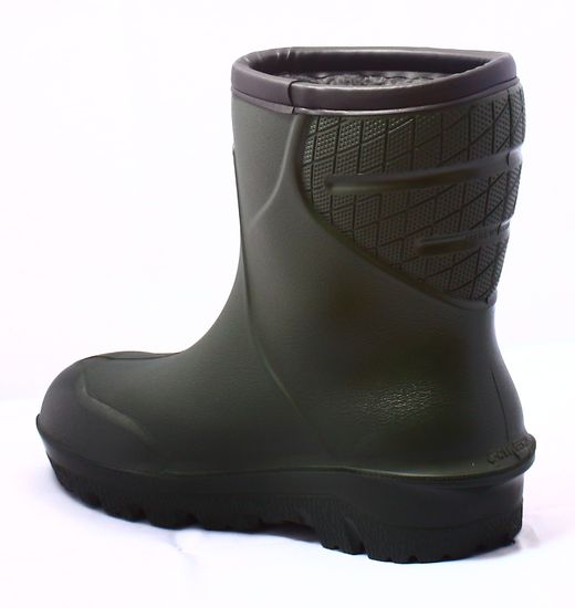 Полиуретановые сапоги Polyver Low укороченные зеленые