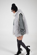 Жилет с мехом RIKKY