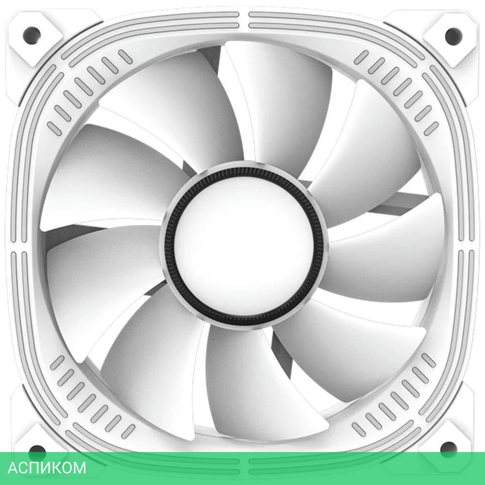 Вентилятор для корпуса Alseye Luna-120-W-R White