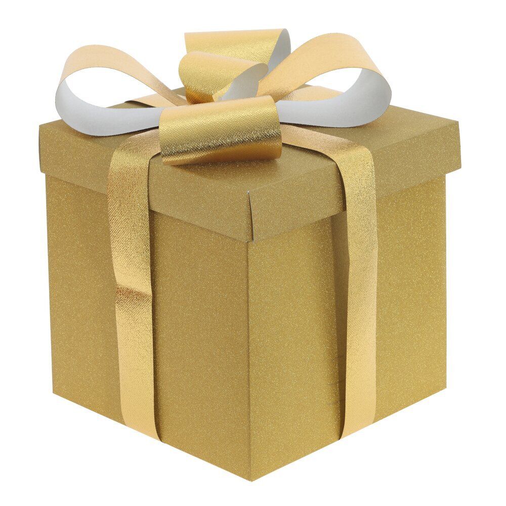 GAEM Коробка подарочная (бумага 350г/м2), L25 W25 H25 см