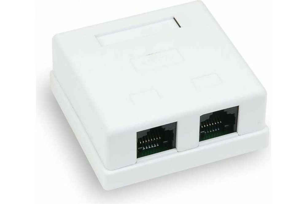 Компьютерная розетка REXANT -2RJ-45 CAT5e 03-0151