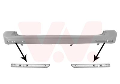 VAN WEZEL - 5897546-VAN - Bumper - Povrat artikla narucenog iz Njemacke nije moguc.