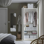 Гардероб - IKEA PAX/FORSAND/ПАКС/ФОРСАНД ИКЕА, 100x60x201 см, белый