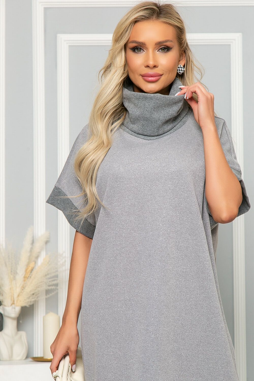 Платье "Марго" (грей) П4866 LT Collection (Акция)