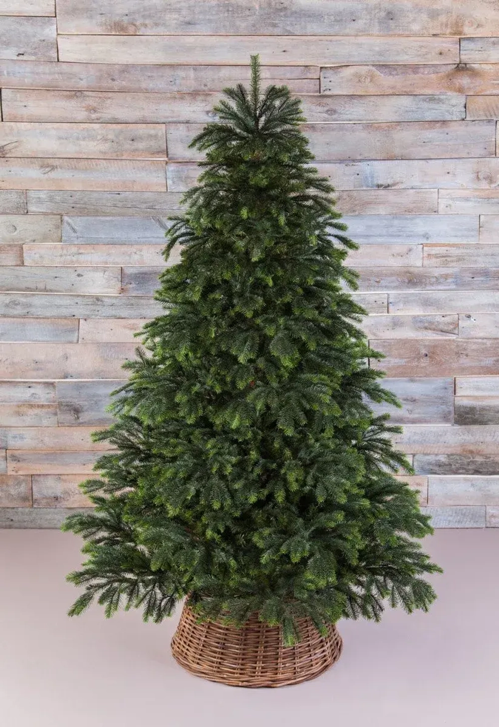 Ель Раскидистая 365 см., литая хвоя+пвх, Black Box (74337)