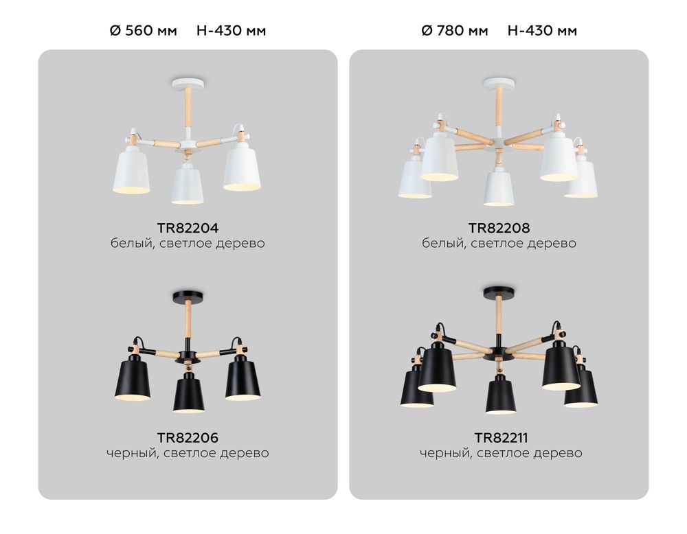 Ambrella Подвесная люстра Loft TR82206