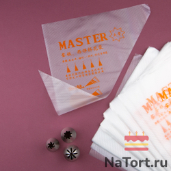 Мешки кондитерские одноразовые L (100 шт)