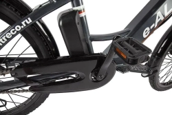 Электровелосипед Green City e-ALFA new с корзиной