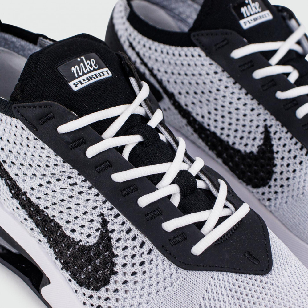 кроссовки Nike Air Max Flyknit Racer White(grey) / Black