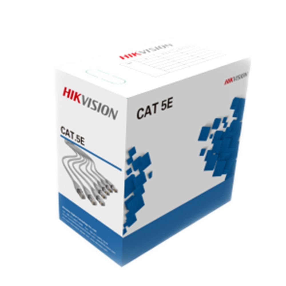 DS-1LN5E-E/E UTP кат.5e, 4 пары, 0,45 PVC кабель витая пара Hikvision