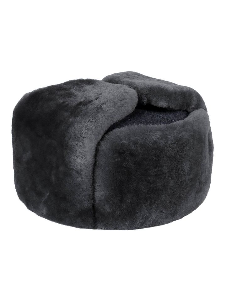 Шапка-ушанка МО натуральный мех (верх сукно)