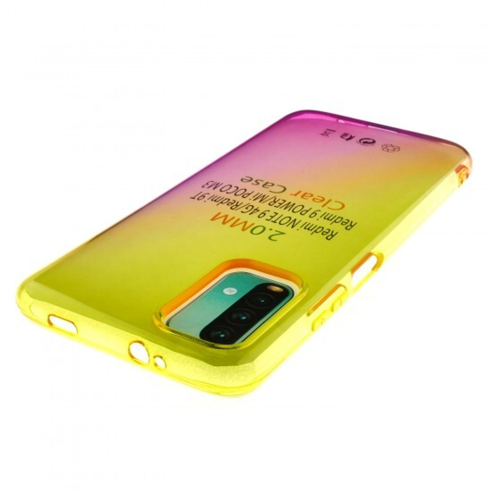 Чехол для Xiaomi Redmi 9T Градиент, ТПУ, 012965