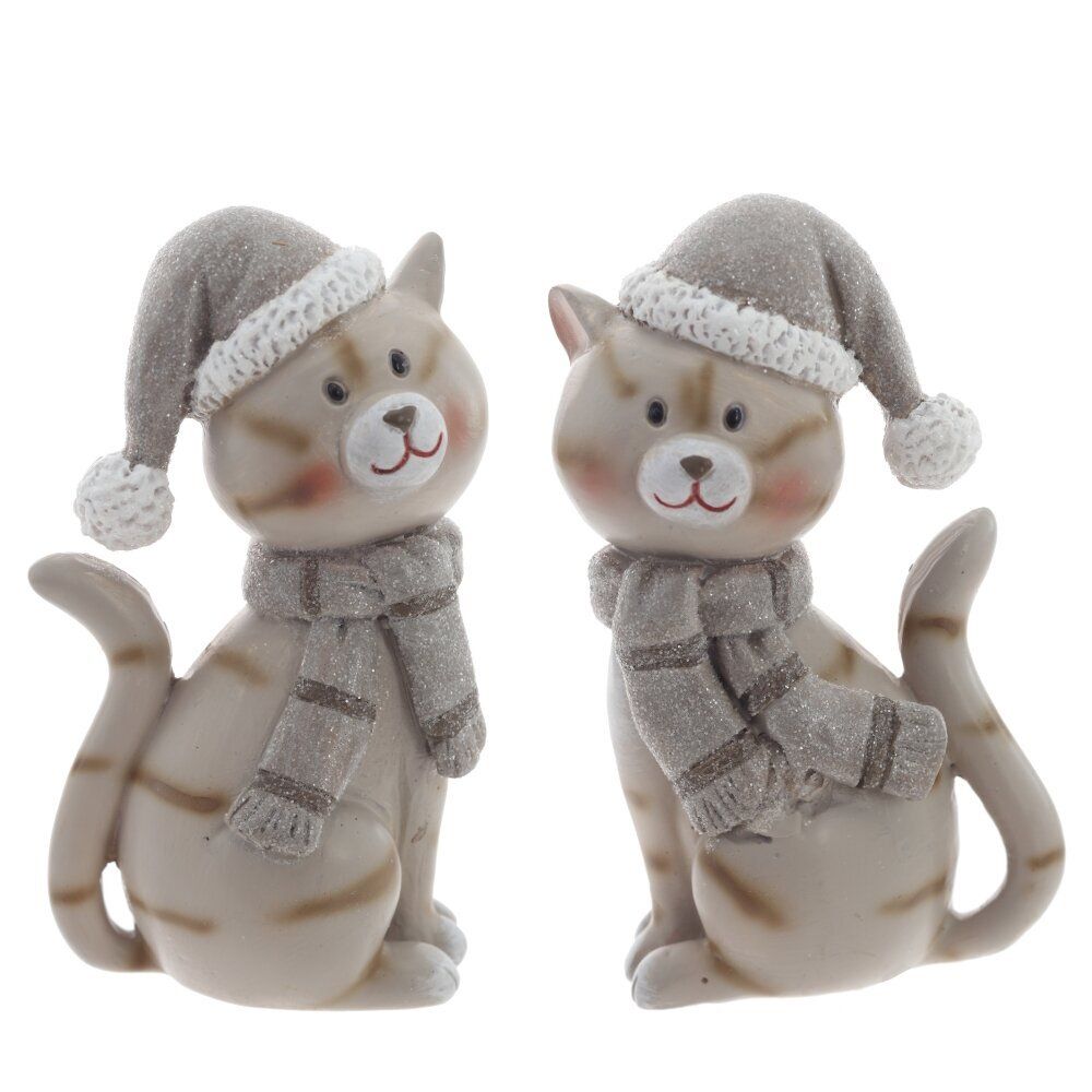 GAEM Фигурка декоративная "Кошка", L5 W4 H9 см, 2в.