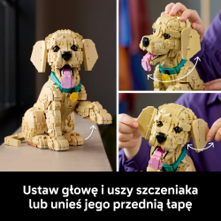 LEGO Icons - Щенок золотистого ретривера 11384