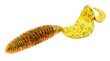 Твистеры съедобные LJ Pro Series CRUSHER GRUB 3,9in (9,9 см), цв. PA19, 5 шт.