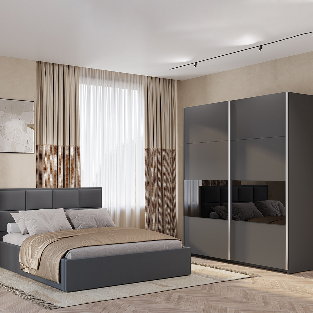 Шкаф-купе Харви ШКК-10 графит
