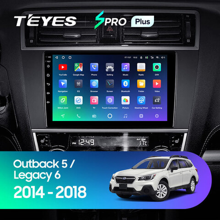 Teyes SPRO Plus 9" для Subaru Outback, Legacy 2014-2018