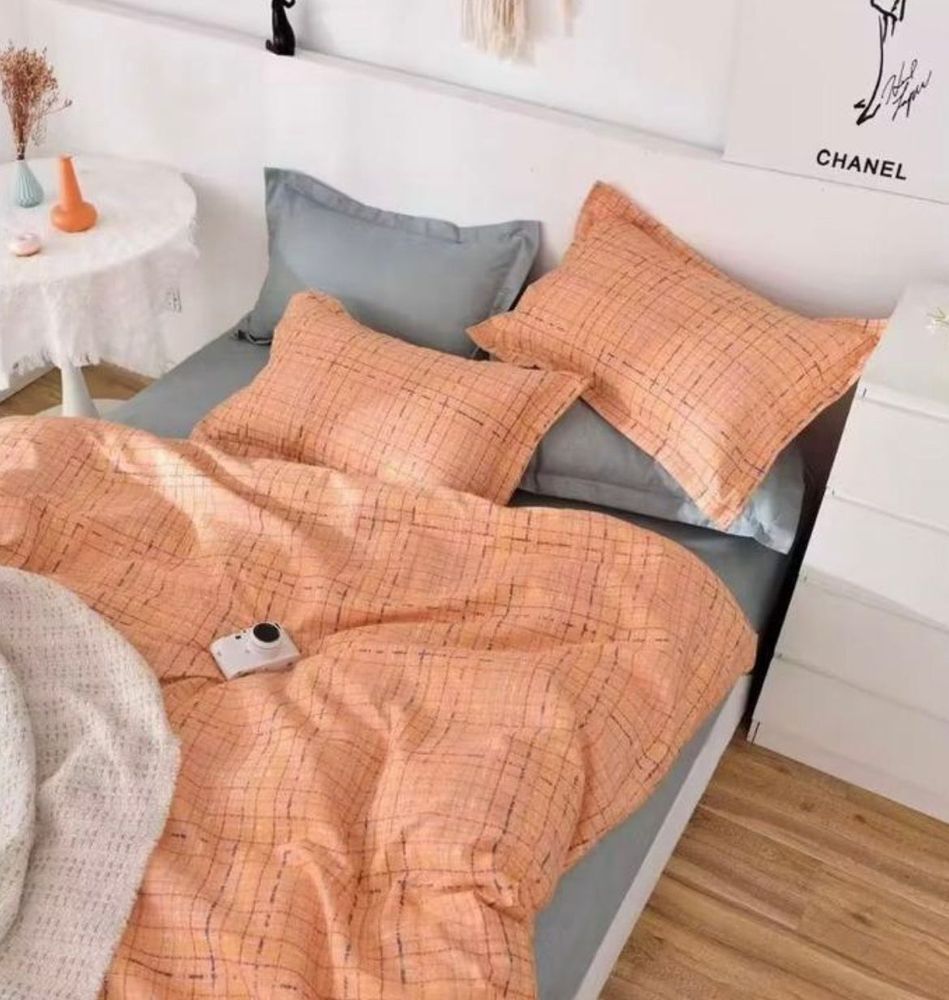 ZEPHYR HOME Двуспалка Фланель оранжевый