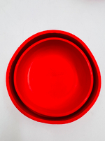 Заглушка фары с ножками красная ВАЗ 1118 Калина комплект 2 шт