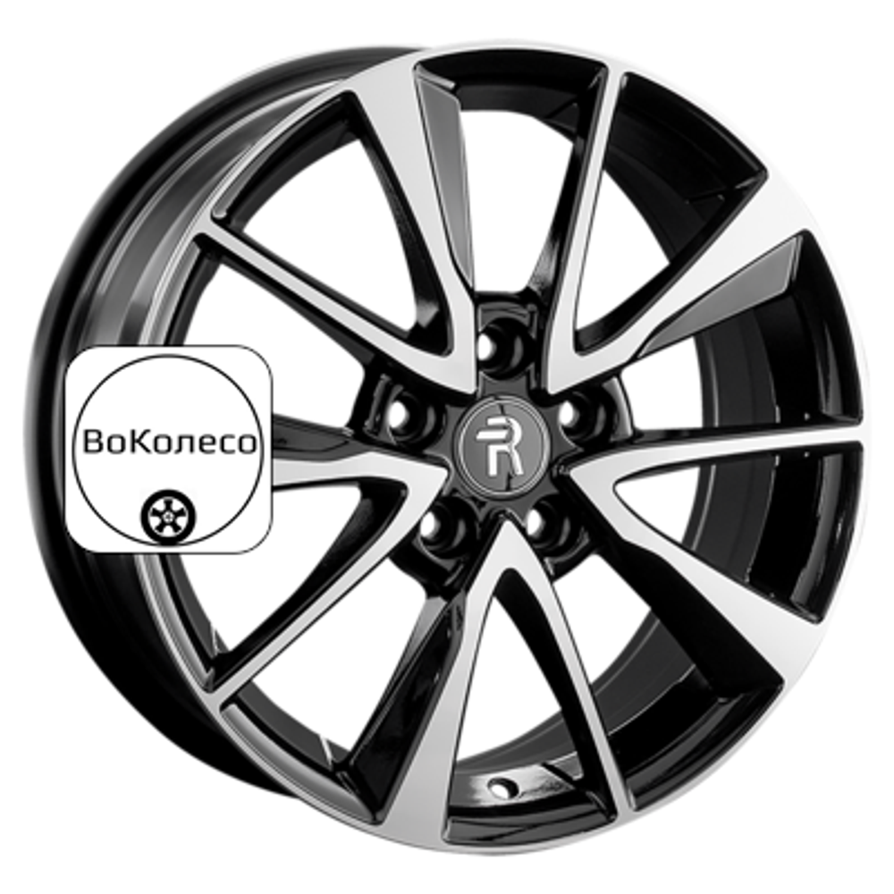 8x18/5x114,3 ET37 D66,6 HV119 BKF (конус, C570) Replay