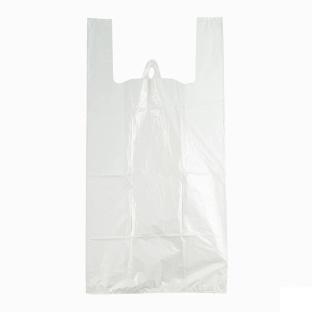 Пакеты-майки белые "Супер-люкс" 45+30х75см 21мкм (50/700шт)