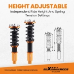 Комплект для автомобиля Honda Accord VIII LX,SE,LX-P sedan CP3 2008-2012 Twin-Tube Damper Coilover Kits lowering kit