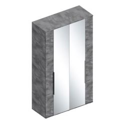 Шкаф 4-ств с зеркалом МС "Лео